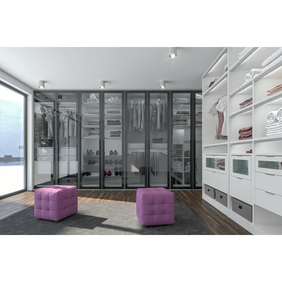 Smoke 90° Hoek Kledingkast 6 Deurs Smoke 90° Hoek Kledingkast 6 Deurs