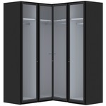 Jutzler Smoke 90° Hoek Kledingkast 4 Deurs Jutzler Smoke 90° Hoek Kledingkast 4 Deurs