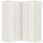 Jutzler Landhuis Wit 90° Hoek Kledingkast 4 Deurs Jutzler Landhuis Wit 90° Hoek Kledingkast 4 Deurs
