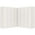 Jutzler Landhuis Wit 90° Hoek Kledingkast 8 Deurs Jutzler Landhuis Wit 90° Hoek Kledingkast 8 Deurs