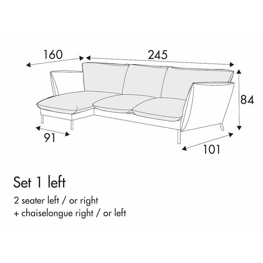 Hugo Set 1 Rechts/Links Hugo Set 1 Rechts/Links