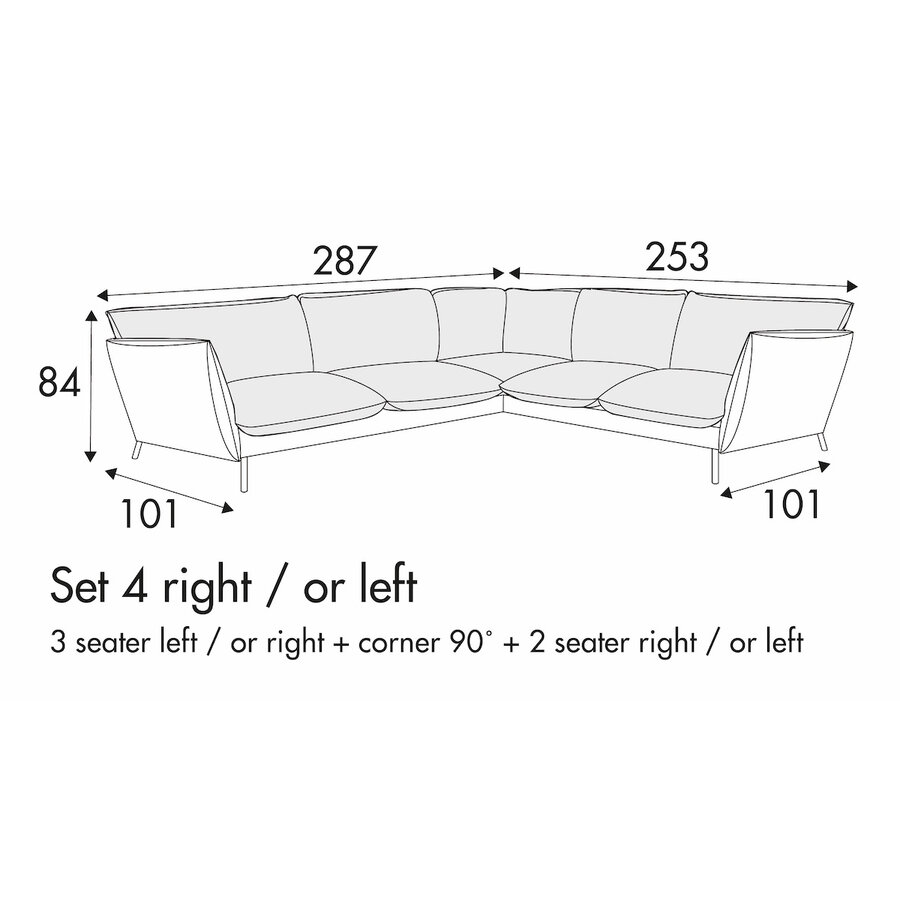 Hugo Set 4 Rechts/Links Hugo Set 4 Rechts/Links
