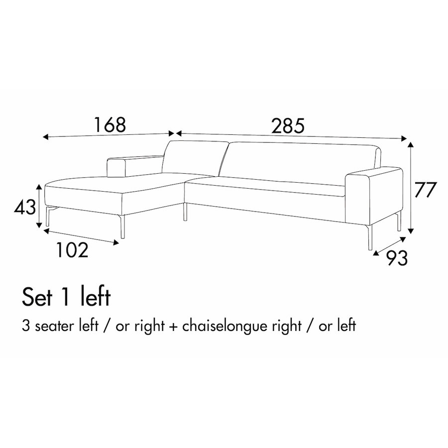 Paul Set 1 Rechts/Links Paul Set 1 Rechts/Links