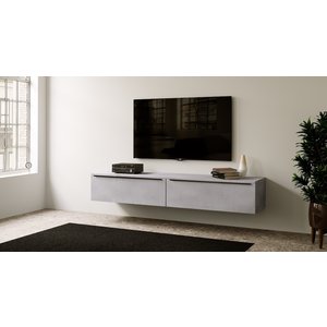 Artego Design Delta Betongrijs 183 cm TV Wandmeubel