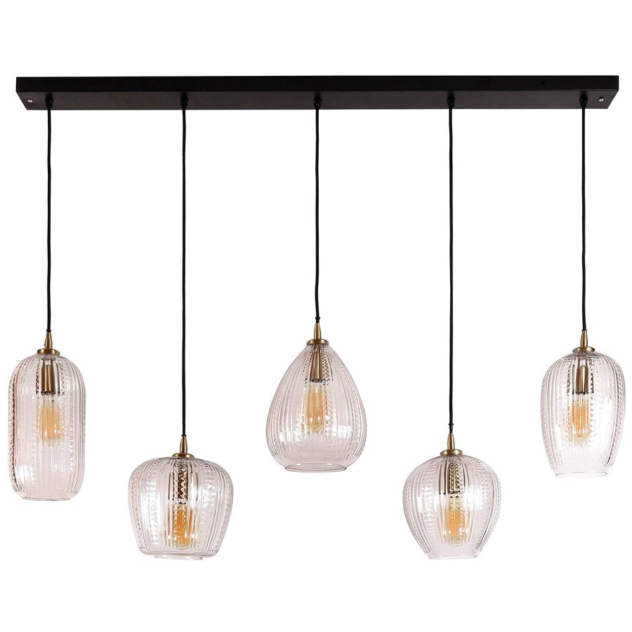 Diamond Hanglamp Glas 5L Diamond Hanglamp Glas 5L