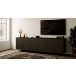 Artego Design Neve Turin 300 cm Zwevend Dressoir Zwart Artego Design Neve Turin 300 cm Zwevend Dressoir Zwart