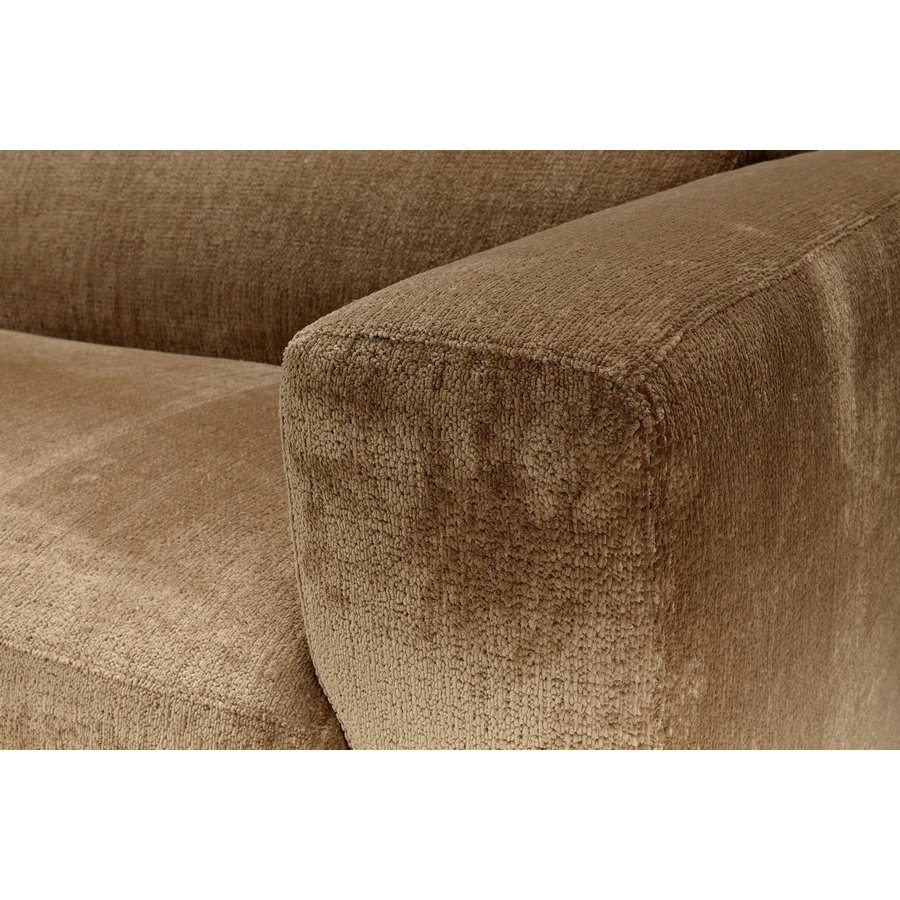Annie 3-Zits + Chaise Lounge Goud Beige Rechts/Links Annie 3-Zits + Chaise Lounge Goud Beige Rechts/Links