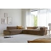 Annie 3-Zits + Chaise Lounge Goud Beige Rechts/Links