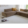 Annie 3-Zits + Chaise Lounge Goud Beige Rechts/Links