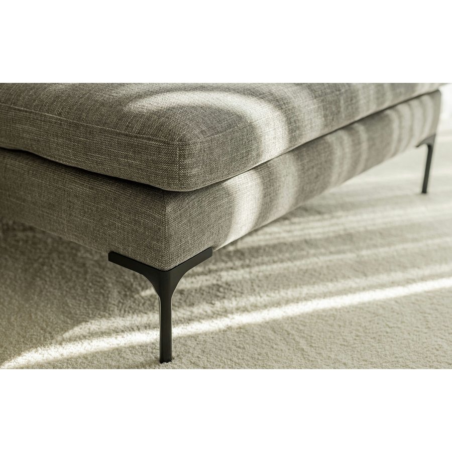 Elton 3-Zits + Wide Chaise Lounge Grijs Beige Rechts/Links