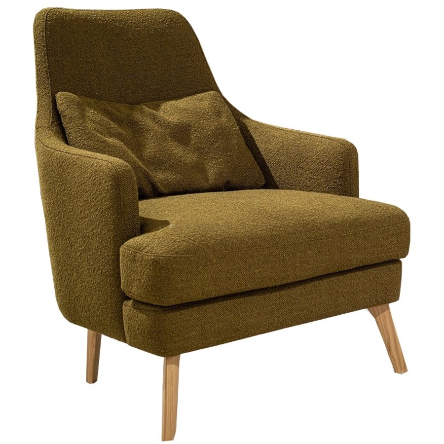 Alice Fauteuil Mosterd Groen Alice Fauteuil Mosterd Groen