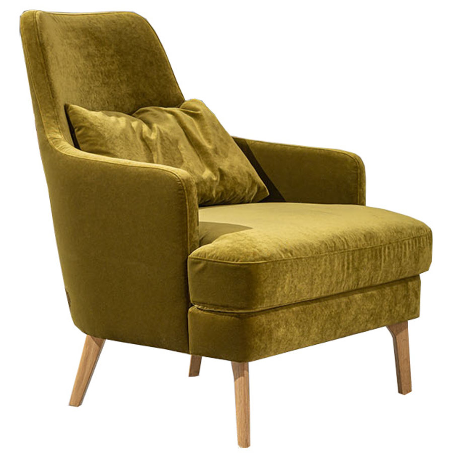 Alice Fauteuil Velvet Garden Groen Alice Fauteuil Velvet Garden Groen