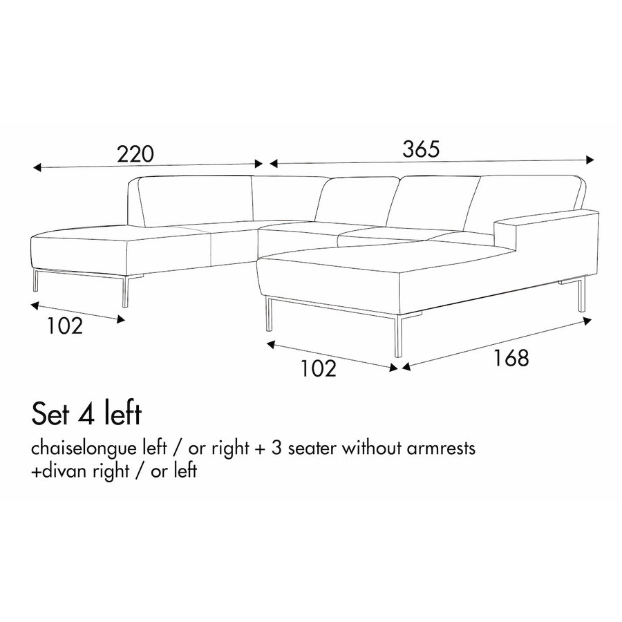 Ville Set 4 Rechts/Links Ville Set 4 Rechts/Links