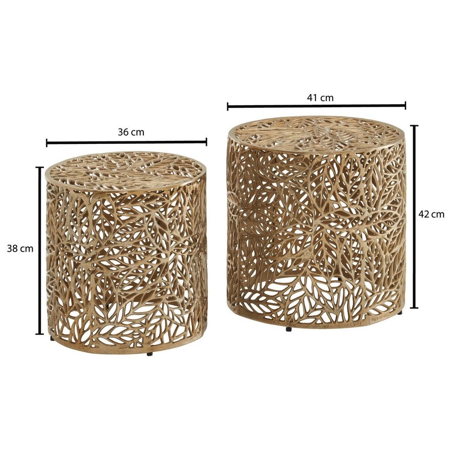 Aurora Bijzettafel Set Goud