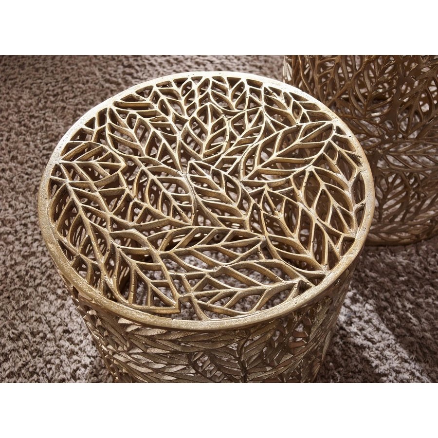 Aurora Bijzettafel Set Goud