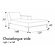 Ville Chaise Longue 127 x 168 cm Rechts/Links