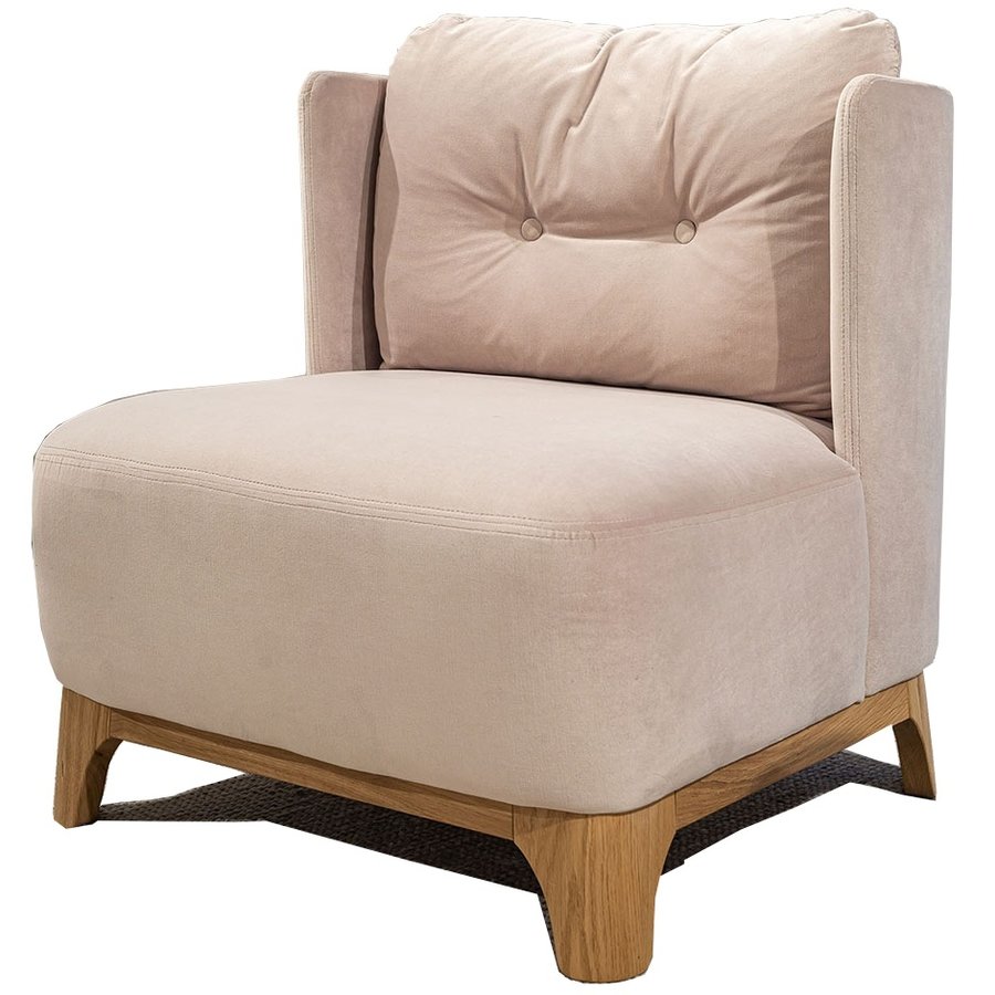 Alma Fauteuil Lichtbeige Velvet Alma Fauteuil Lichtbeige Velvet