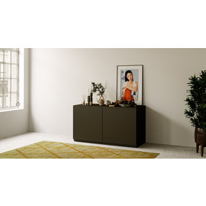 Artego Design Turin 123 cm Dressoir Zwart