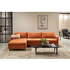 Frances 3-Zits + Chaise Lounge Slaapbank Rust Rechts/Links