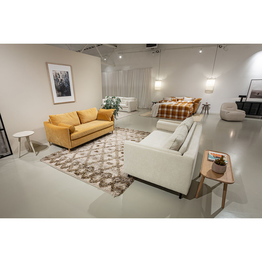 Frances 2.5-Zits Slaapbank Caramel Velvet Frances 2.5-Zits Slaapbank Caramel Velvet