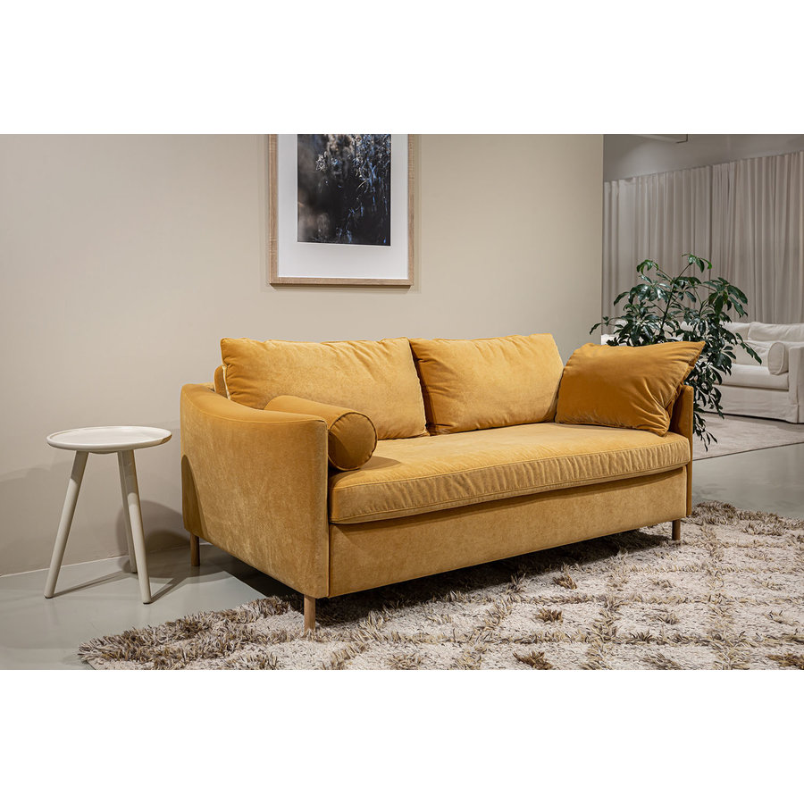 Frances 2.5-Zits Slaapbank Caramel Velvet Frances 2.5-Zits Slaapbank Caramel Velvet