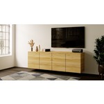 Artego Design Neve Trendy 180 cm Zwevend Dressoir Eiken Artego Design Neve Trendy 180 cm Zwevend Dressoir Eiken