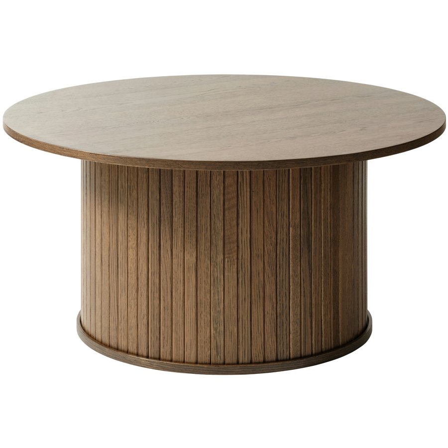 Nola Ronde Salontafel Gerookt Eiken Nola Ronde Salontafel Gerookt Eiken
