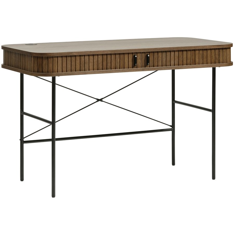 Nola Bureautafel Gerookt Eiken