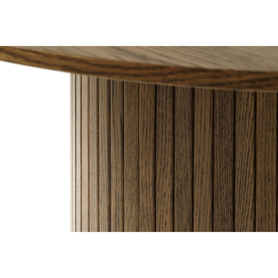 Nola Ronde Eettafel Gerookt Eiken Nola Ronde Eettafel Gerookt Eiken