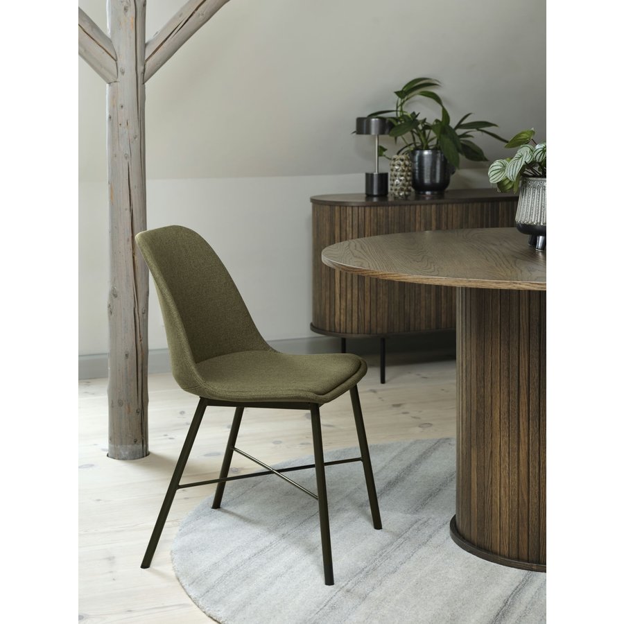 Nola Ronde Eettafel Gerookt Eiken Nola Ronde Eettafel Gerookt Eiken