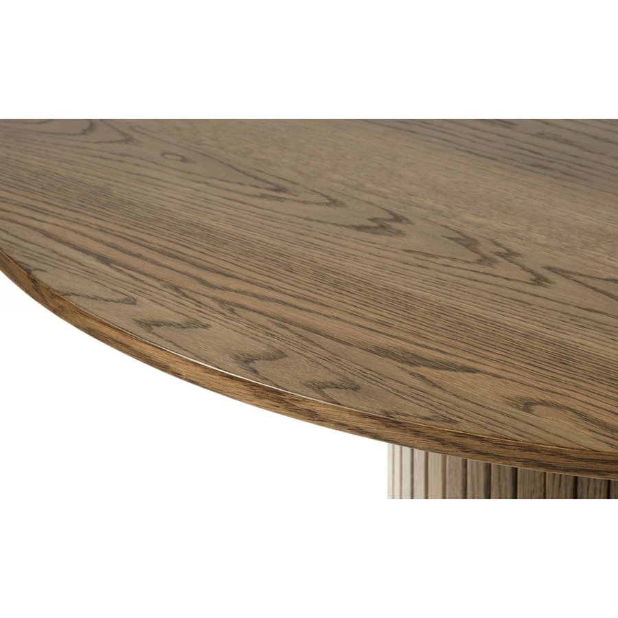 Nola Ronde Eettafel Gerookt Eiken Nola Ronde Eettafel Gerookt Eiken
