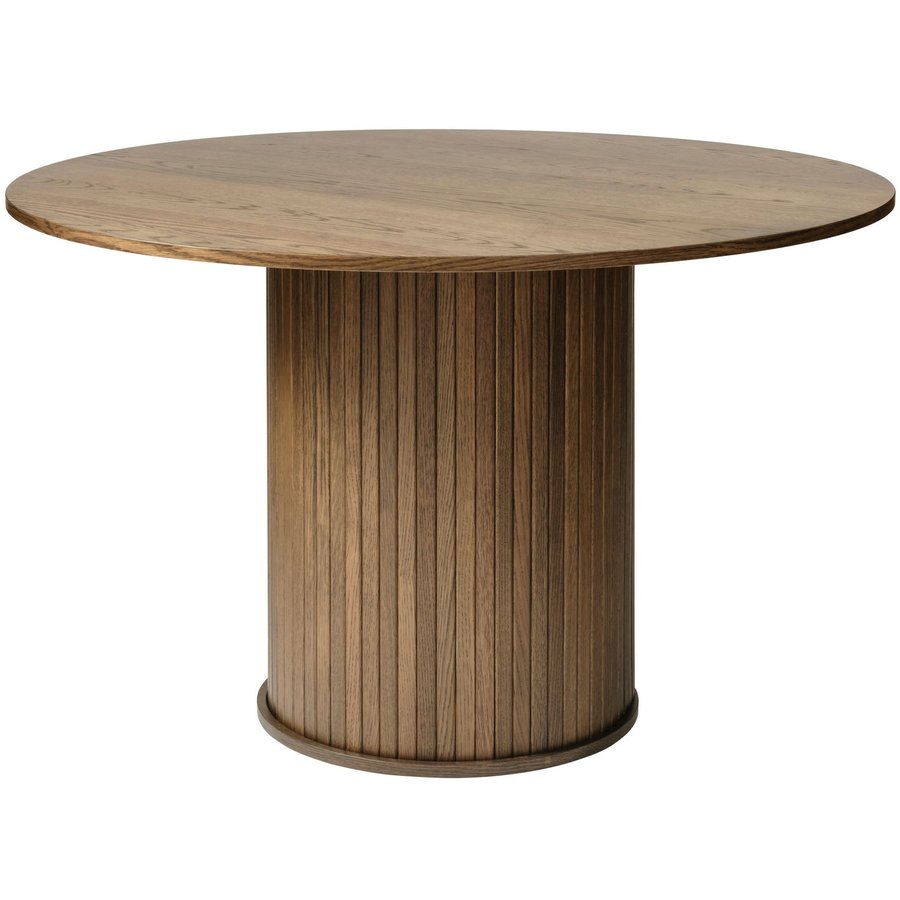 Nola Ronde Eettafel Gerookt Eiken Nola Ronde Eettafel Gerookt Eiken