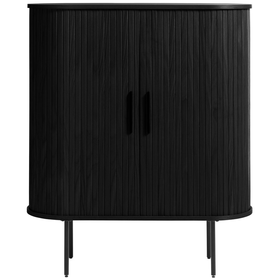 Nola Opbergkast Zwart Nola Opbergkast Zwart