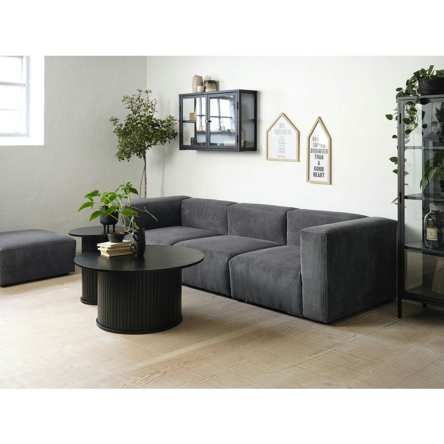 Nola Ronde Salontafel Zwart Nola Ronde Salontafel Zwart