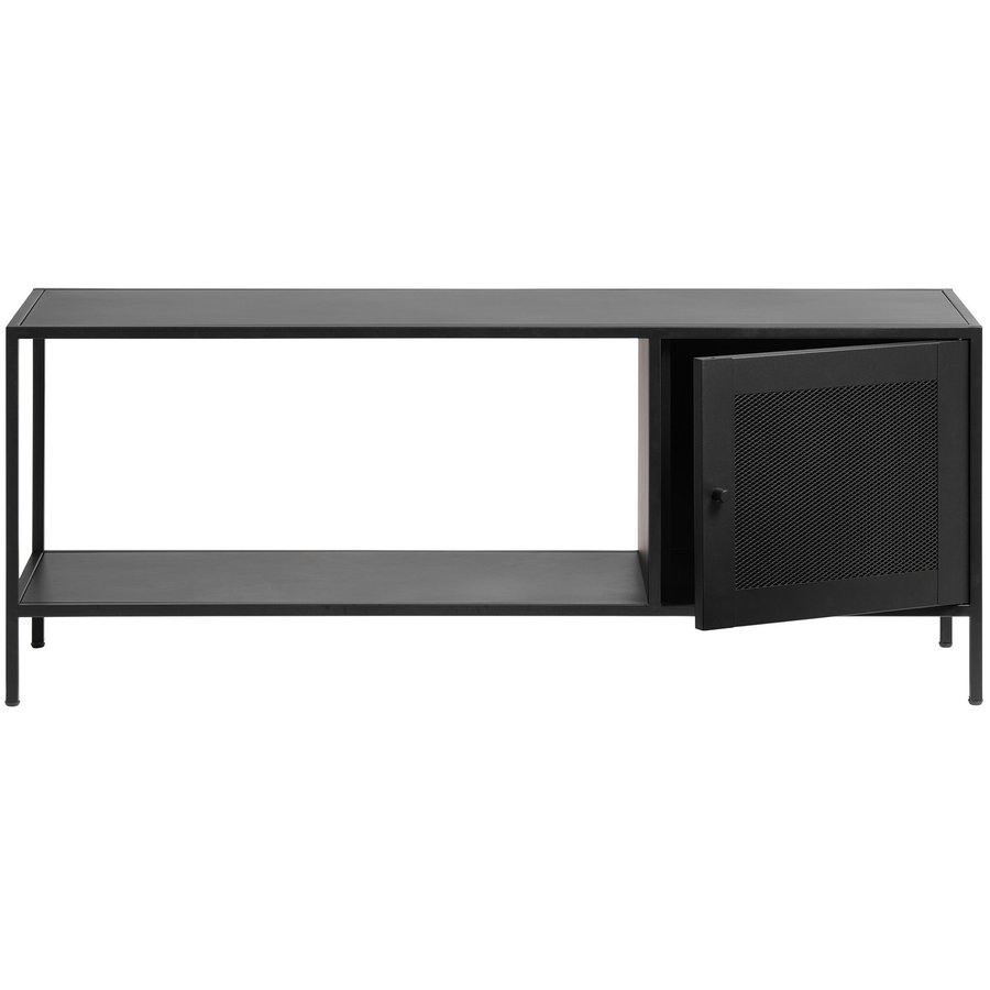 Malibu TV Meubel 1-Deur 120 cm Zwart Malibu TV Meubel 1-Deur 120 cm Zwart