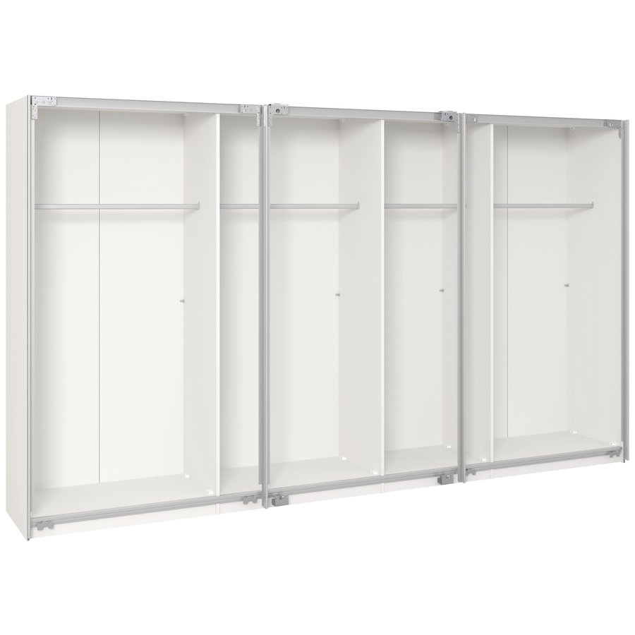 Premium Wit 379 cm Schuifdeurkast Premium Wit 379 cm Schuifdeurkast