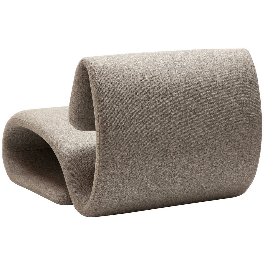 Dubna Loungestoel Aardebruin Bouclé Dubna Loungestoel Aardebruin Bouclé