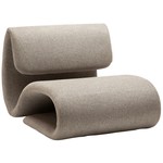 Dan Form Dubna Loungestoel Aardebruin Bouclé Dan Form Dubna Loungestoel Aardebruin Bouclé