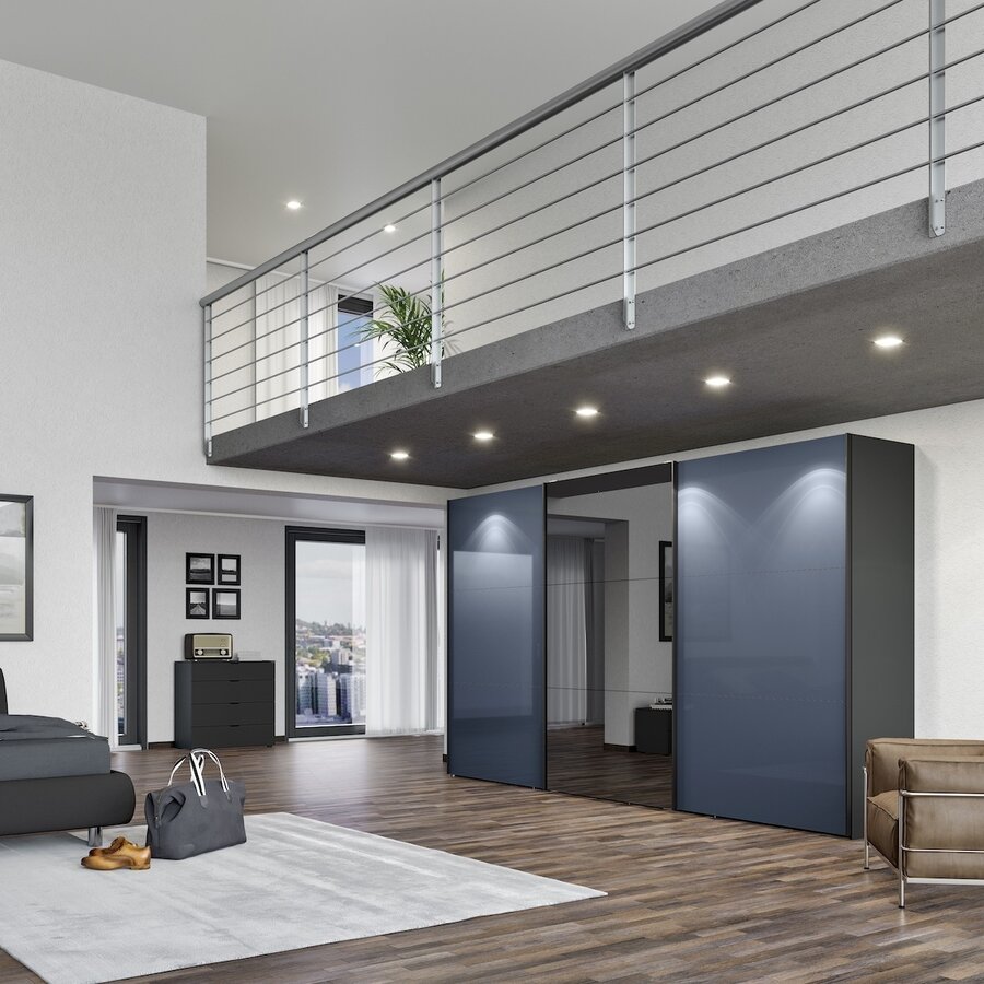 Deurdemper voor een Schuifdeurkast met 3 Deuren Deurdemper voor een Schuifdeurkast met 3 Deuren