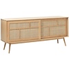 Barrali Dressoir Eiken / Rattan