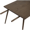 Barrali Eettafel 190 x 90 cm Gerookt Eiken