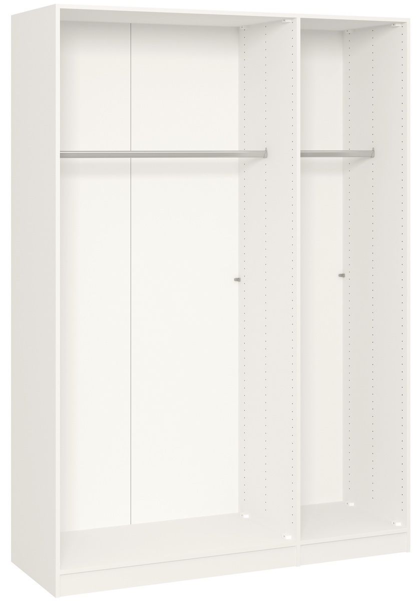 Creme Wit 153 cm Inloopkast
