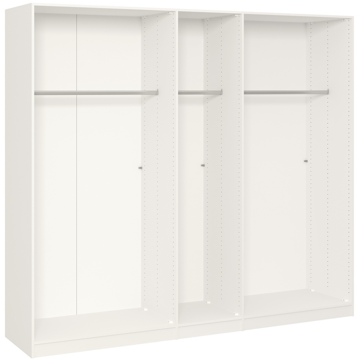 Creme Wit 253 cm Inloopkast