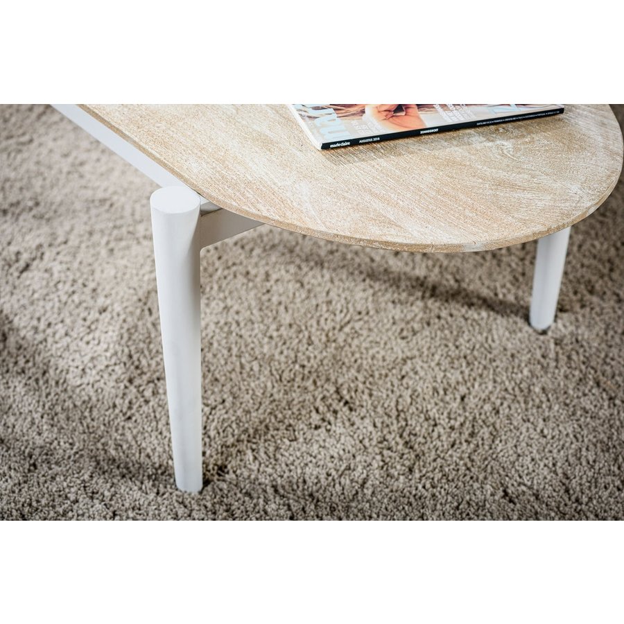 Lind Ovale Salontafel Mango Naturel Lind Ovale Salontafel Mango Naturel