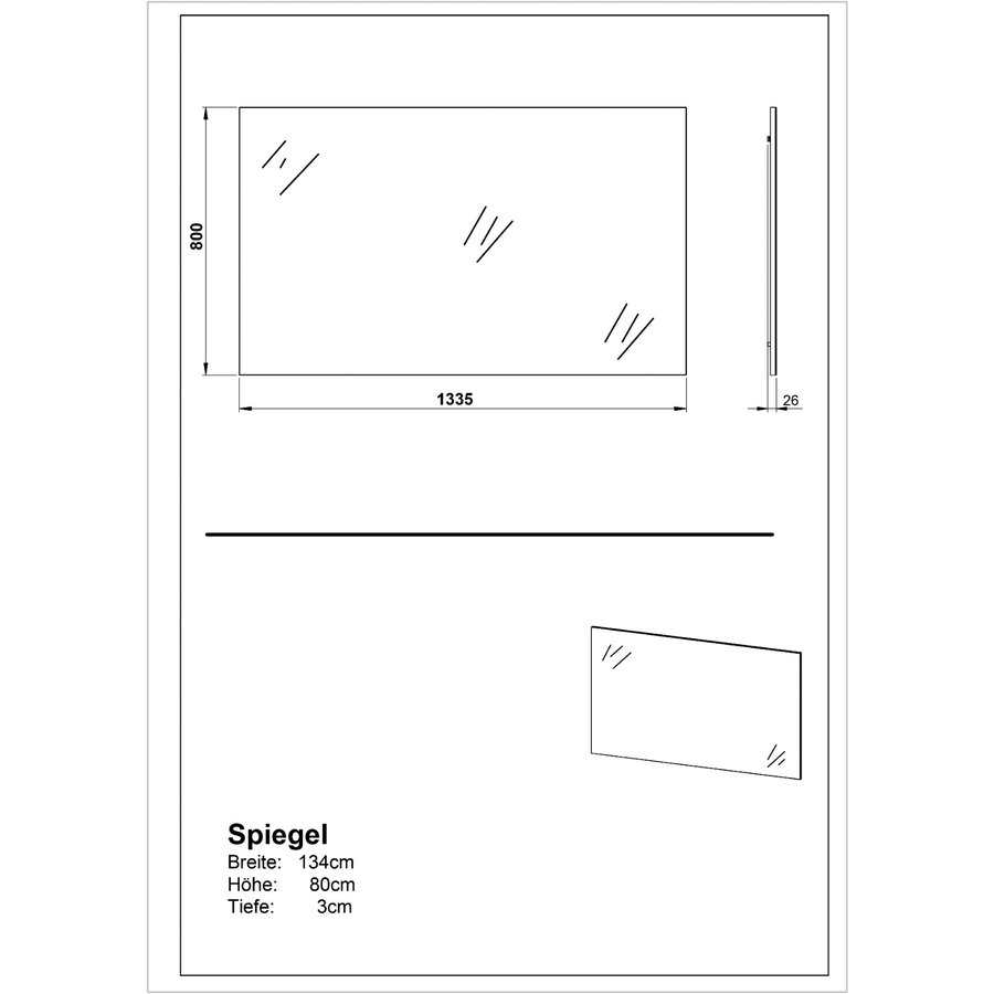 Landos Spiegel Grafiet Tweedekans Landos Spiegel Grafiet Tweedekans