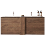 Benvenuto Design Jupiter 120 cm Zwevend Wastafel en Onderkast Benvenuto Design Jupiter 120 cm Zwevend Wastafel en Onderkast