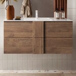 Benvenuto Design Jupiter 100 cm Zwevend Wastafel en Onderkast Benvenuto Design Jupiter 100 cm Zwevend Wastafel en Onderkast