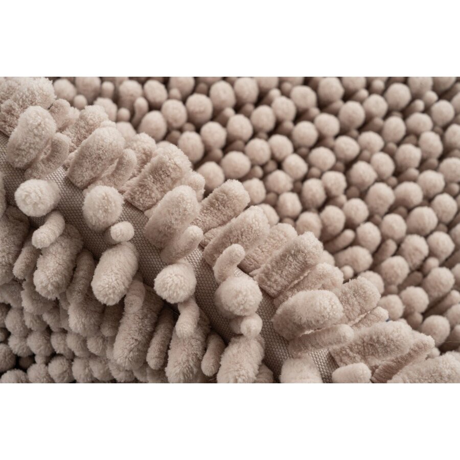 Fluffy 40 x 60 cm Badmat Taupe Fluffy 40 x 60 cm Badmat Taupe