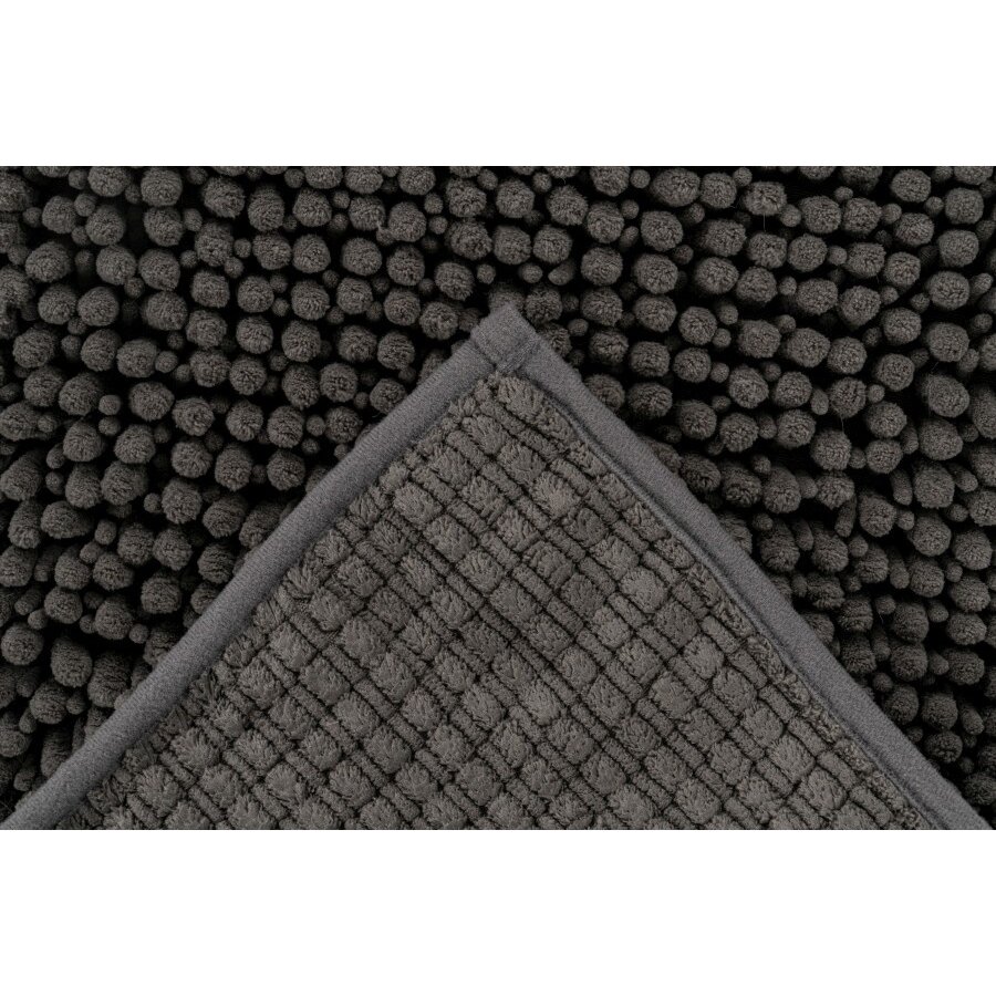 Fluffy 40 x 60 cm Badmat Grafiet Fluffy 40 x 60 cm Badmat Grafiet