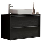 Benvenuto Design Steel 105 cm Zwevend Wastafel en Onderkast Benvenuto Design Steel 105 cm Zwevend Wastafel en Onderkast